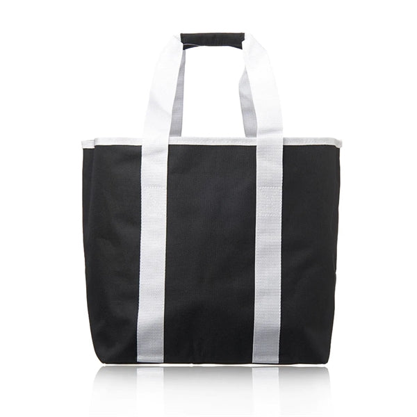 Large Polyester Shopping Tote Bag W/ Handles