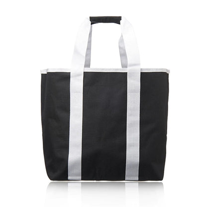 Large Polyester Shopping Tote Bag W/ Handles