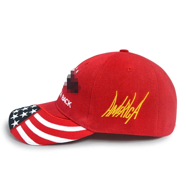 Baseball Cap Adjustable Embroidery Hat Trump MAGA 2024