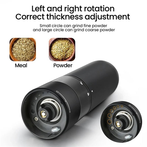 Electric Salt Pepper Grinders Spice Mill Shakers