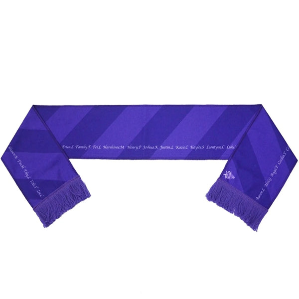 Winter Sublimation Printing Scarf W/ Tassel