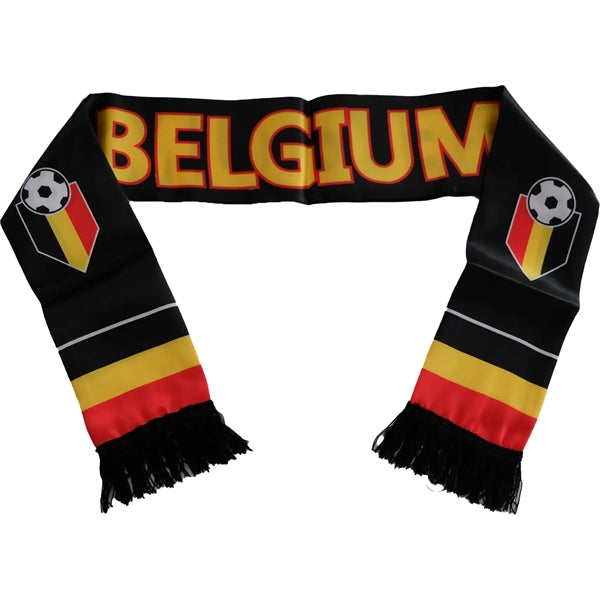 Satin Summer Sublimation Printing Scarf W/ Tassel