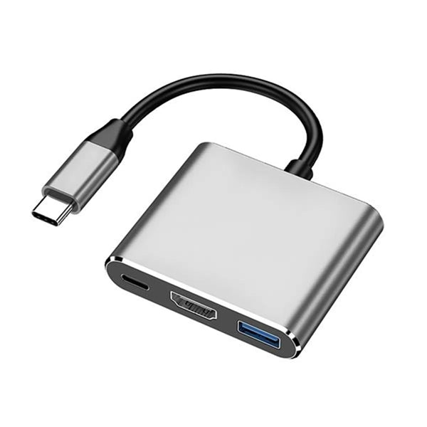 3 In 1 Laptop Docking Station Type-C Adapter