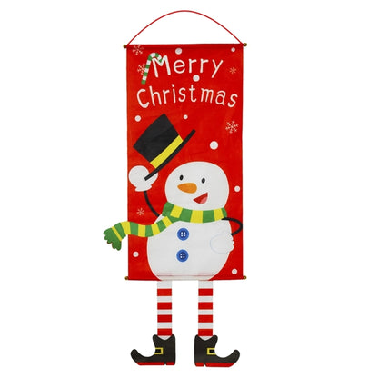 Window Hanging Flags Door Banner For Christmas