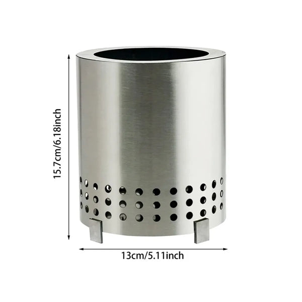 Mini Camping Stove Tabletop Fire Pit With Stand