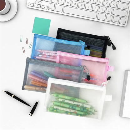 A5 Mesh Zipper Pouch