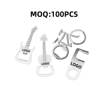 Creative Alloy Bottle opener keychain
