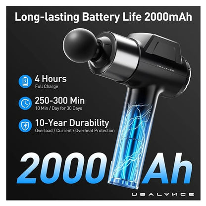 Portable Massage Gun With Storage Bag