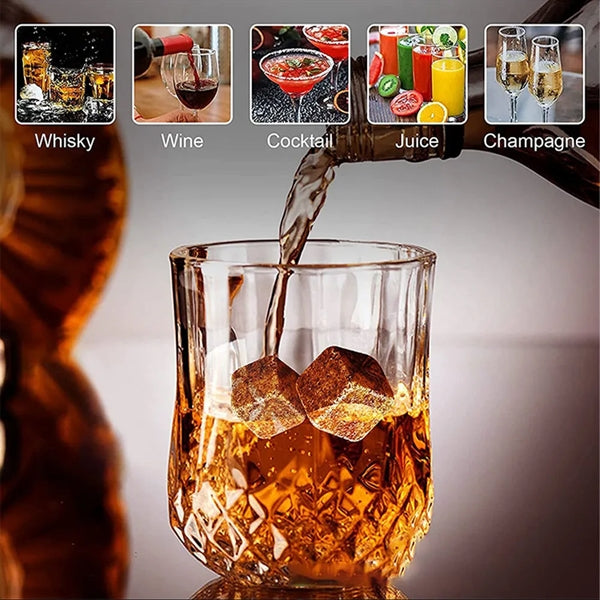 11 Pcs Stones with Glasses Gift Set