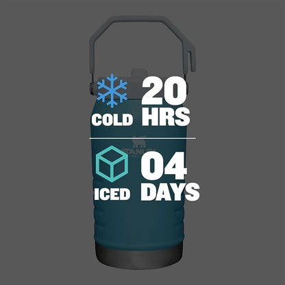 IceFlow Stainless Steel Tumbler with Straw