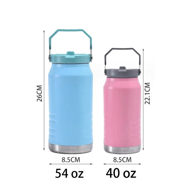 IceFlow Stainless Steel Tumbler with Straw