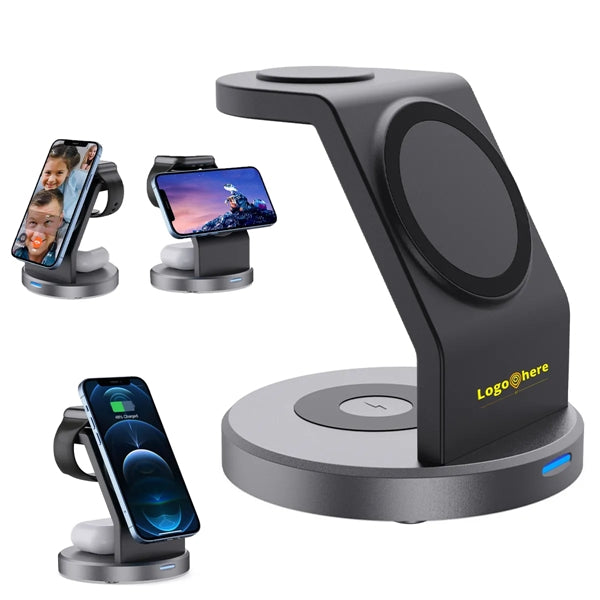 3 In 1 Magnetic Wireless Charging Station