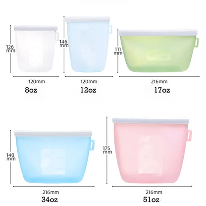 Silicone Breastmilk Storage Bags