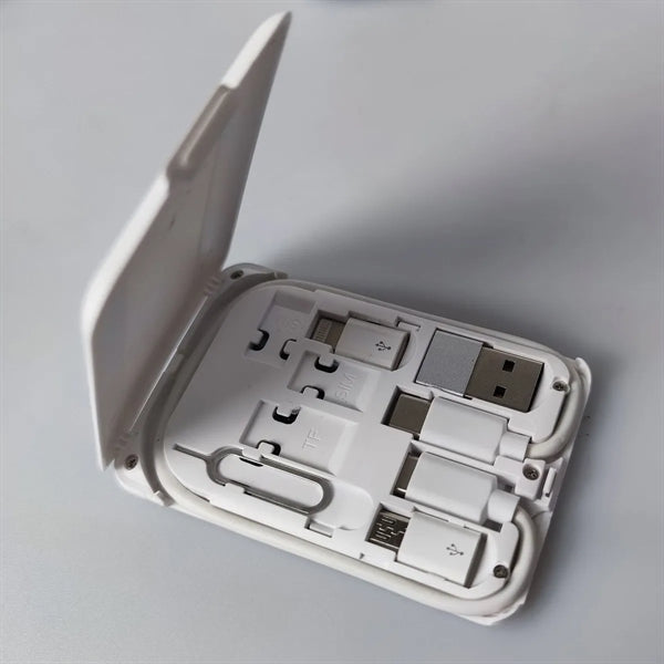 Data Cable Box With Wireless Charger
