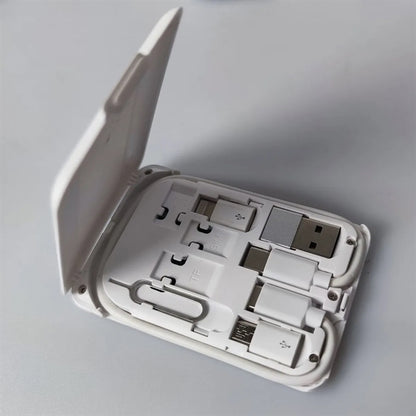 Data Cable Box With Wireless Charger