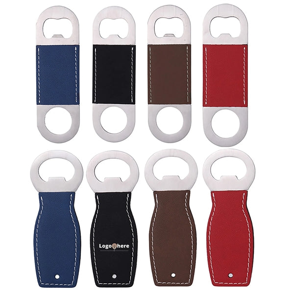Leather Wrapped Bottle Opener