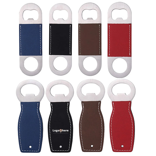 Leather Wrapped Bottle Opener