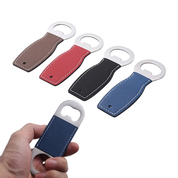 Leather Wrapped Bottle Opener