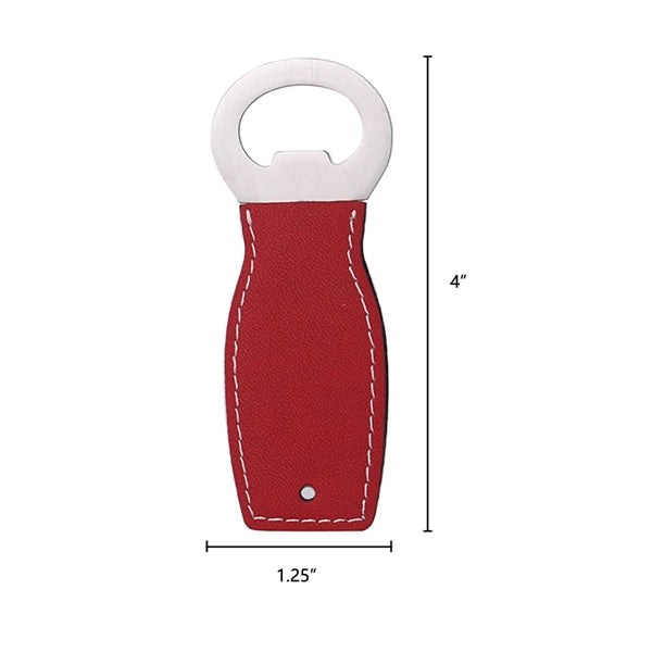 Leather Wrapped Bottle Opener