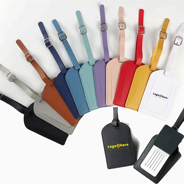 Leather Luggage Tag