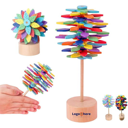 Wooden Lollipop Stress Relief Toy