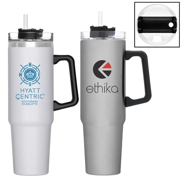 Clearance! Slim Beluga 40 oz. Vacuum Insulated Tumbler Mug