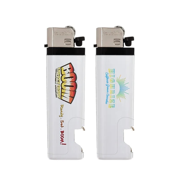 Standard Bottle Opener Lighter w/ 4 Color Process