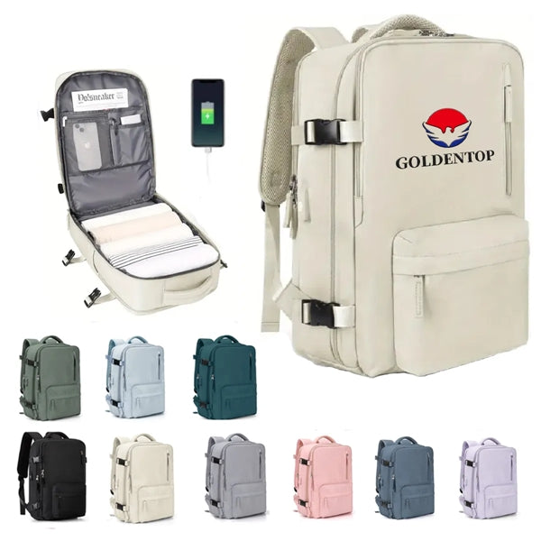 Women Large Travel Backpack Waterproof Hiking Rucksack
