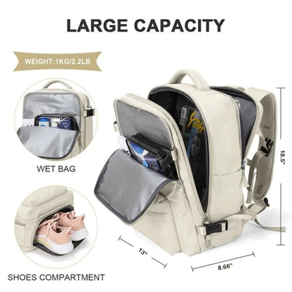 Women Large Travel Backpack Waterproof Hiking Rucksack
