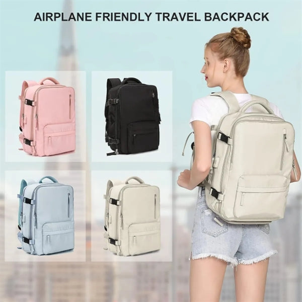 Women Large Travel Backpack Waterproof Hiking Rucksack