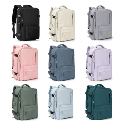 Women Large Travel Backpack Waterproof Hiking Rucksack