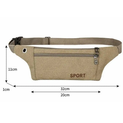 Sport Fanny Packs Zipper Pouch
