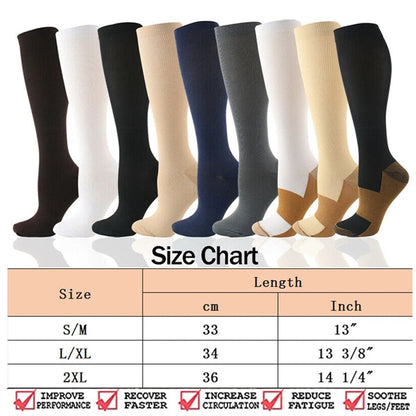 Knee High Compression Socks