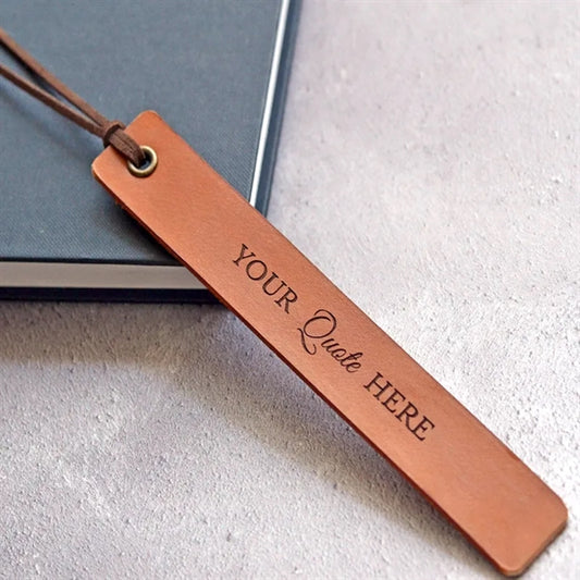 Handmade Genuine Leather Bookmark