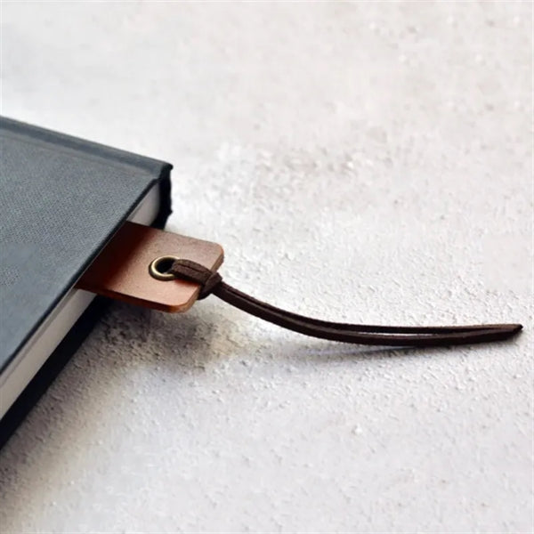 Handmade Genuine Leather Bookmark