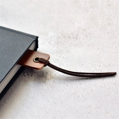 Handmade Genuine Leather Bookmark