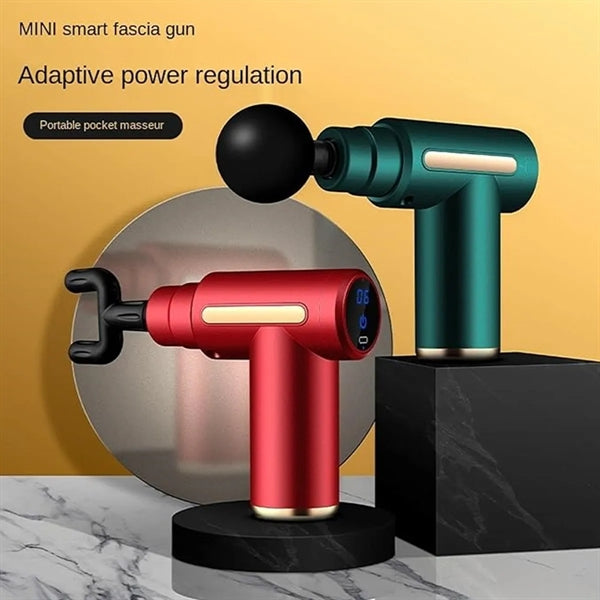 Lcd Display Massage Gun For Body Neck Back
