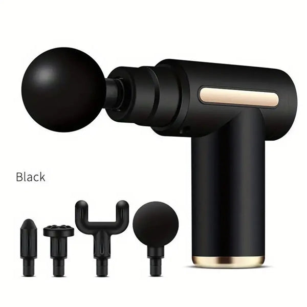 Lcd Display Massage Gun For Body Neck Back