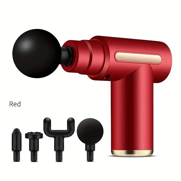 Lcd Display Massage Gun For Body Neck Back