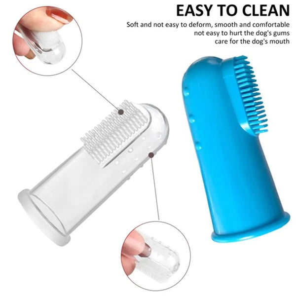 Silicone Pet Finger Toothbrush