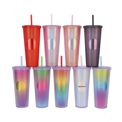 24Oz Matte Studded Tumbler