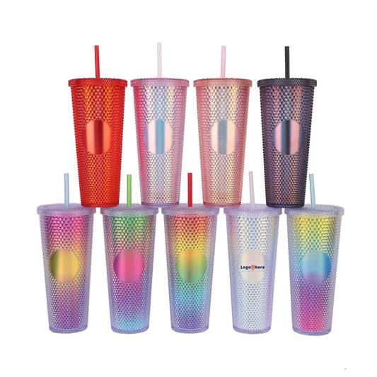 24Oz Matte Studded Tumbler