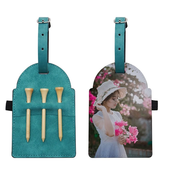 Leather Golf Tee Holder
