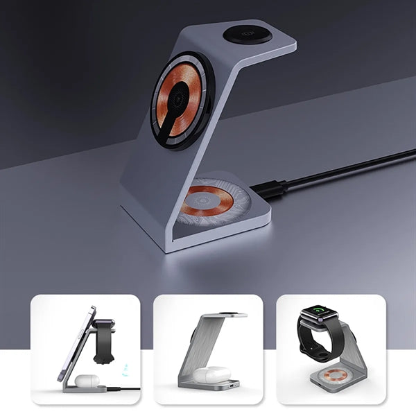 3 In 1 Wireless Charging Station