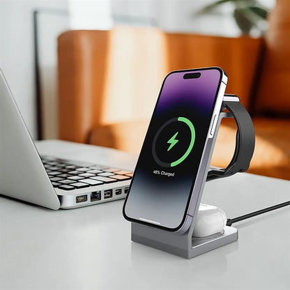 3 In 1 Wireless Charging Station