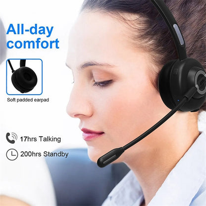Wireless Headset With Standing Dock