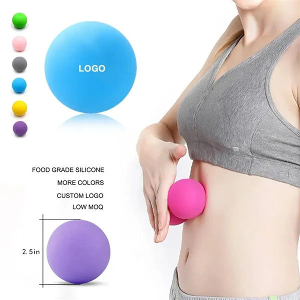 Fitness Silicone Lacrosse Massage Ball