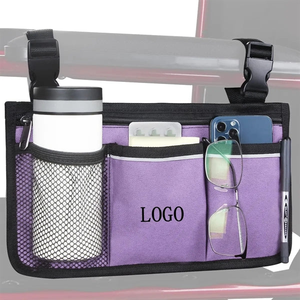Wheelchair Side Organizer Storage Bag