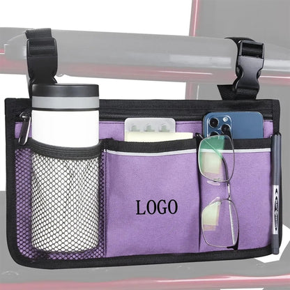 Wheelchair Side Organizer Storage Bag