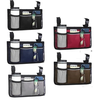 Wheelchair Side Organizer Storage Bag